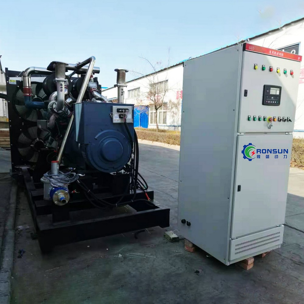 350kW 437.5kVA 沼气发电机组