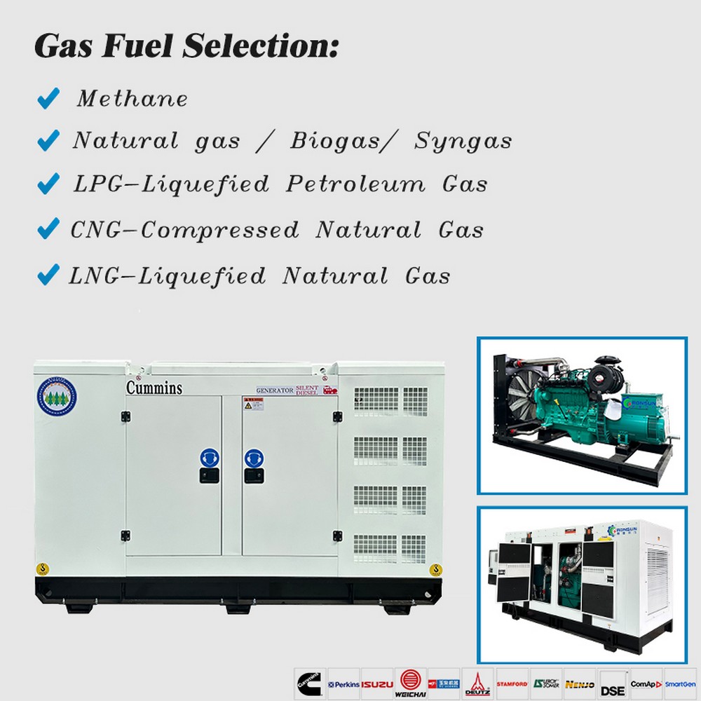 120kW 150kVA 合成气发电机组