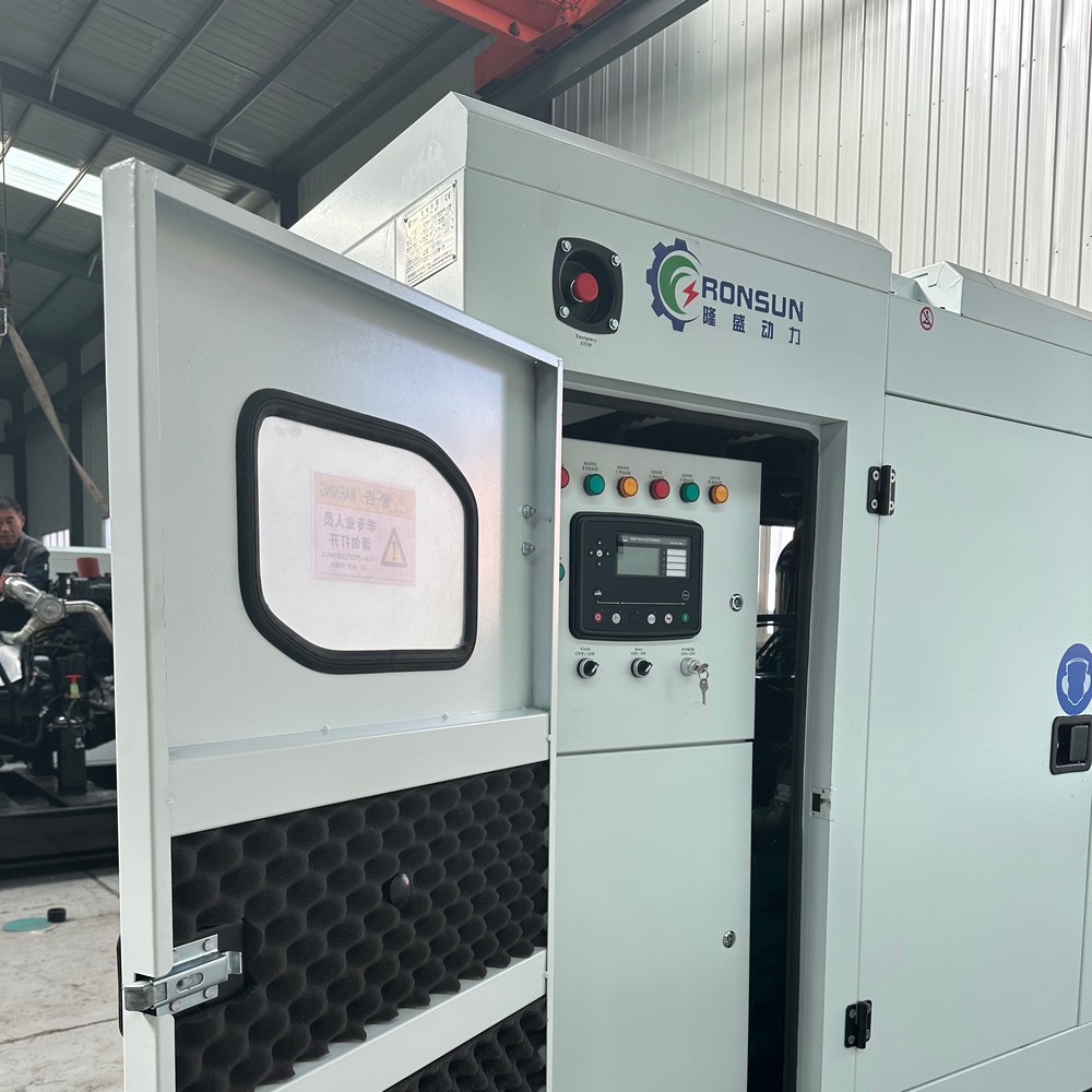 120kW 150kVA 合成气发电机组