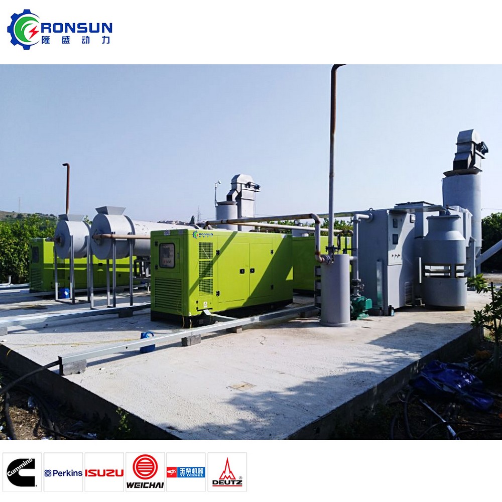 100kW 125kVA 生物质发电机组